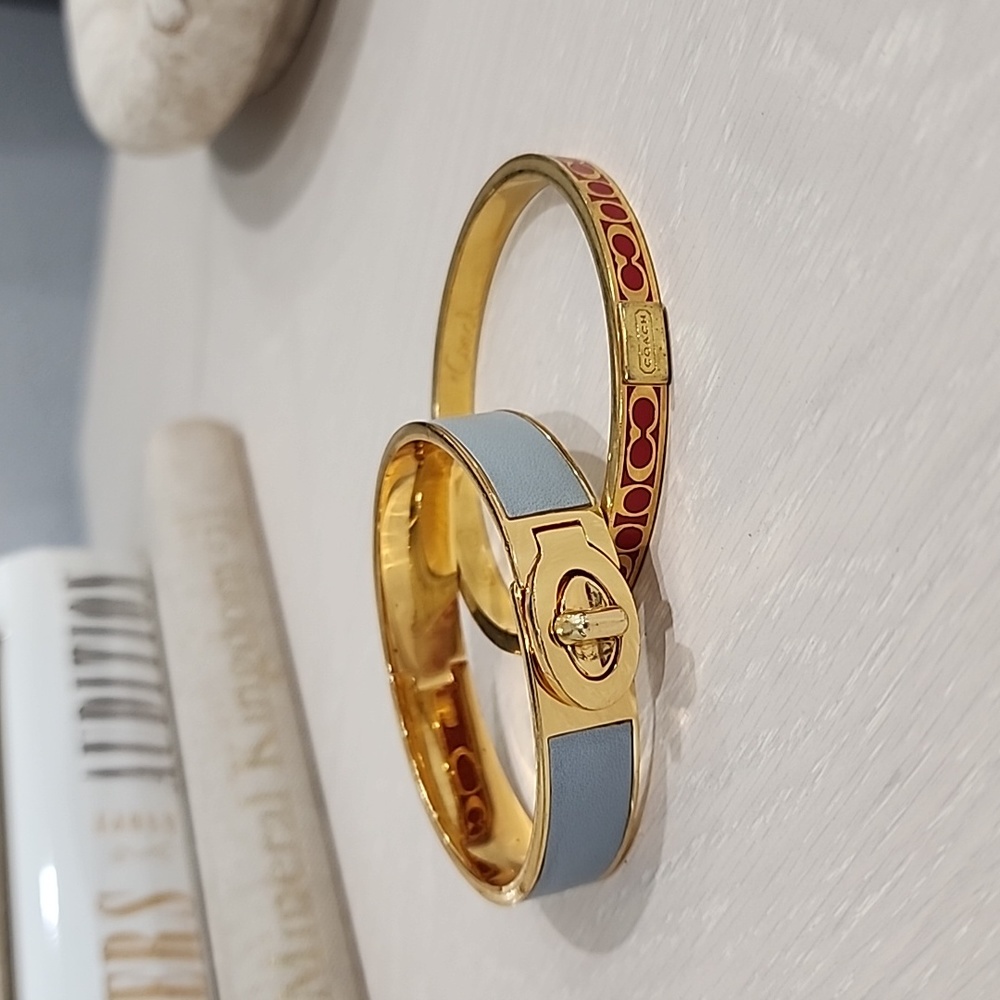 Two Coach Bracelets